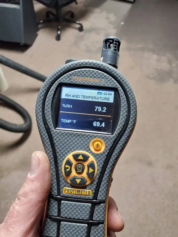 Moisture meter humidity assessment for Fire & Smoke Damage Restoration in Connerton